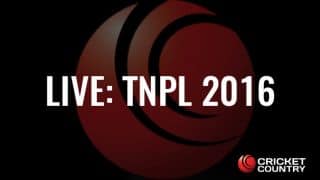 DDD 166/5 |TNPL 2016, Dindigul Dragons and Chepauk Super Gillies, Live Score: CSG win by 6 runs